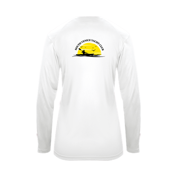 South Venice Yacht Club Ladies Long Sleeve Performance T-Shirt