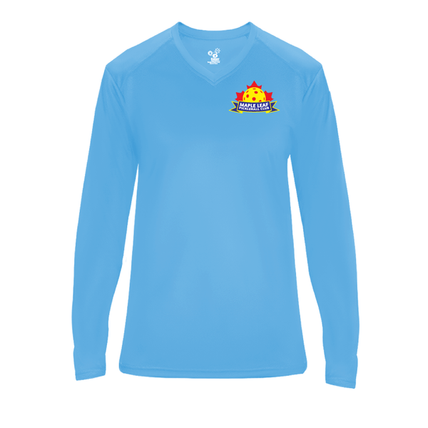 Maple Leaf Ladies Performance Long Sleeve T-Shirt