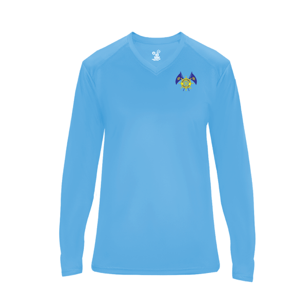 South Venice Yacht Club Ladies Long Sleeve Performance T-Shirt