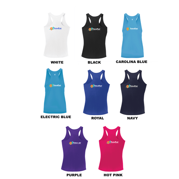 PicklePlex® Punta Gorda Pickleball Ladies Racerback Tank