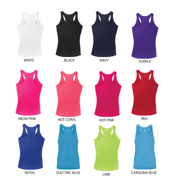 Ladies of Lake Denham Ladies Performance Racerback Tank