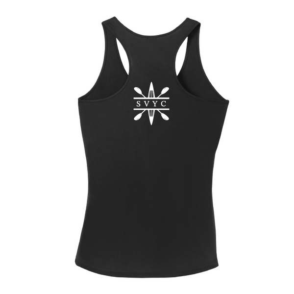 South Venice Yacht Club Ladies Racerback Performance V-Neck Tank