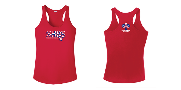Stone Harbor Pickleball Ladies Racerback Shirt 2026