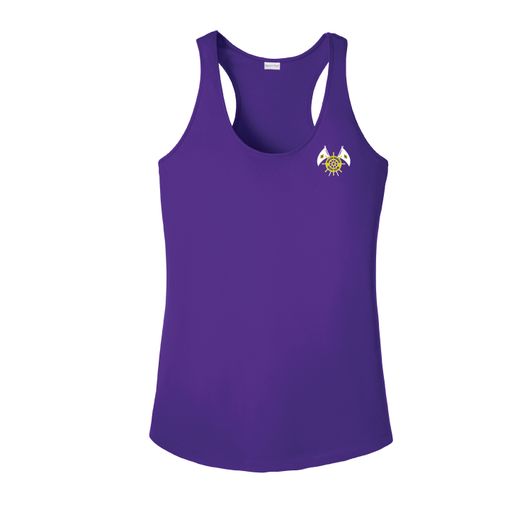 South Venice Yacht Club Ladies Racerback Performance V-Neck Tank
