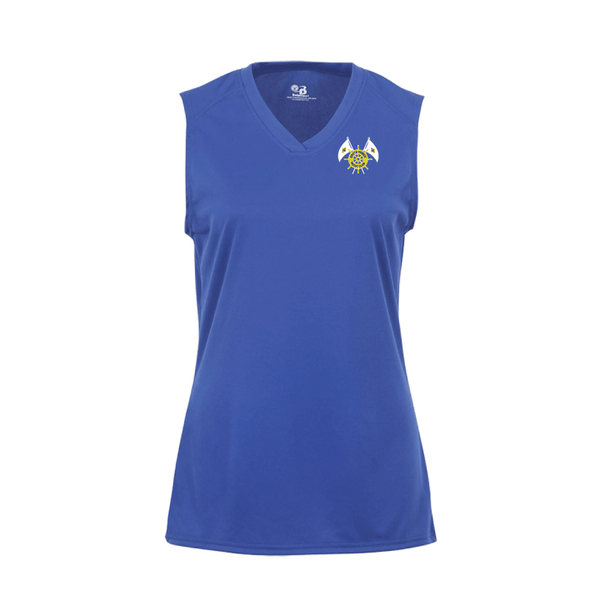 South Venice Yacht Club Ladies Sleeveless Performance V-Neck Tank