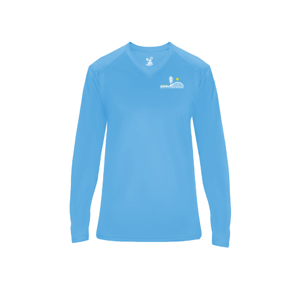 Isles Tennis Ladies Long Sleeve Performance Shirt