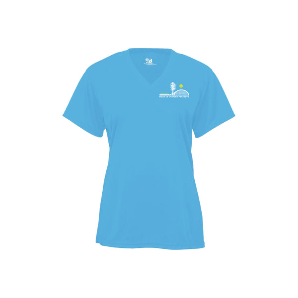 Isles Tennis Ladies Short Sleeve Performance Shirt