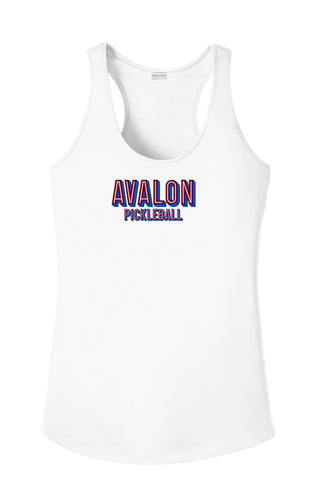 Avalon Pickleball Ladies Racerback Shirt 2026