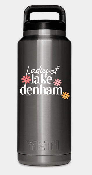 Ladies of Lake Denham Decal - Bumper Sticker - Water Bottle Decal