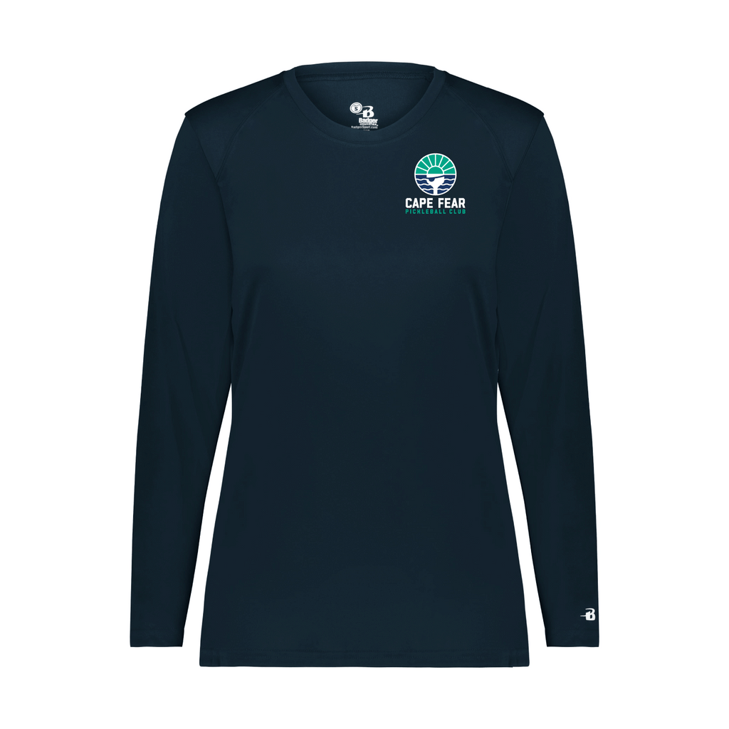 2026 Cape Fear Pickleball Club Ladies Performance Long Sleeve T-Shirt