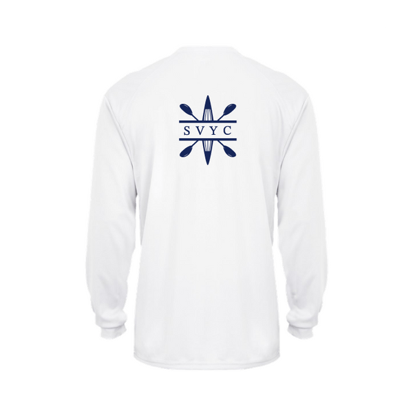 South Venice Yacht Club Men's Long Sleeve Performance Crew Neck T-Shirt