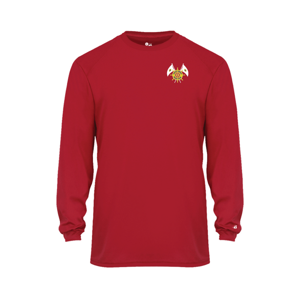 South Venice Yacht Club Men's Long Sleeve Performance Crew Neck T-Shirt