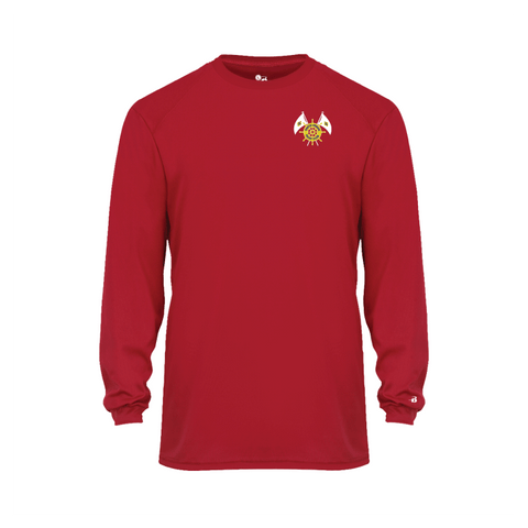 South Venice Yacht Club Men's Long Sleeve Performance Crew Neck T-Shirt