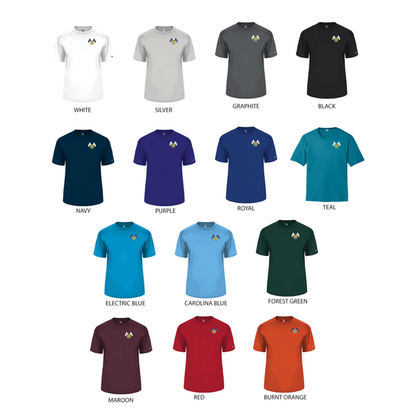 South Venice Yacht Club Men's Short Sleeve Performance Crew Neck T-Shirt