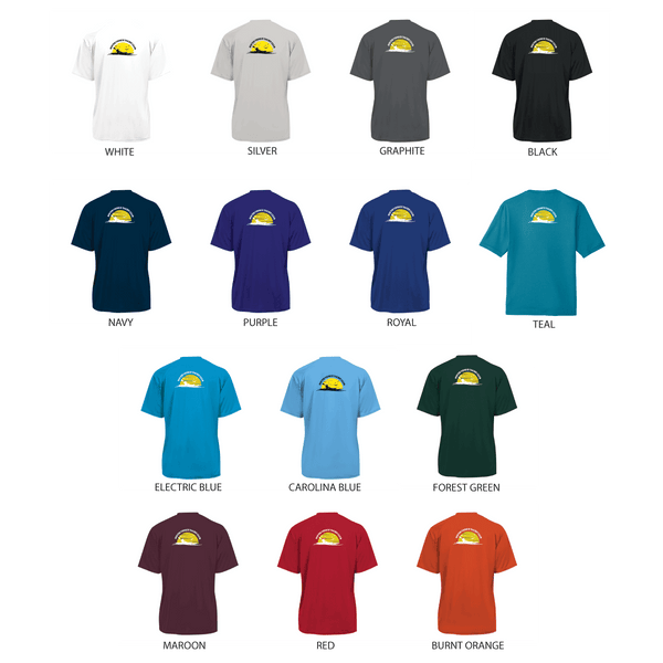 South Venice Yacht Club Men's Short Sleeve Performance Crew Neck T-Shirt