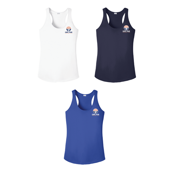 2026 Cape Fear Pickleball Club Ladies Racerback Tank