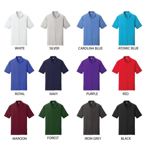 Islandwalk Pickleball Men's Performance Polo Shirt