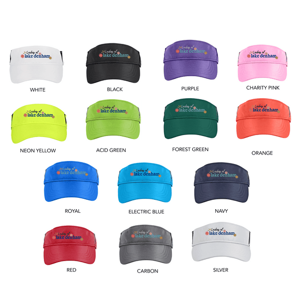 Ladies of Lake Denham Performance Visor