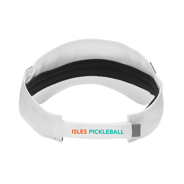 Isles Pickleball 2025 Visor - White