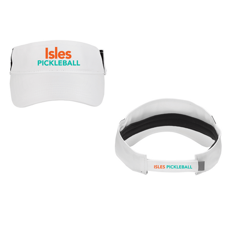 Isles Pickleball 2025 Visor - White