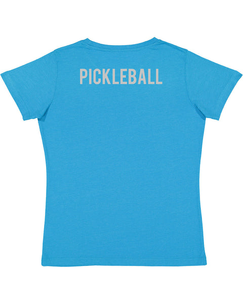 002 Pickleball Women's T-Shirt - Vintage Casual Cotton Blend