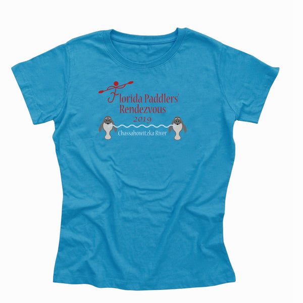 2019 Florida Paddlers Rendezvous Ladies Cotton Blend T-Shirt