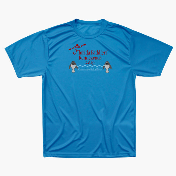 2019 Official Florida Paddlers Rendezvous Men's Performance T-Shirt
