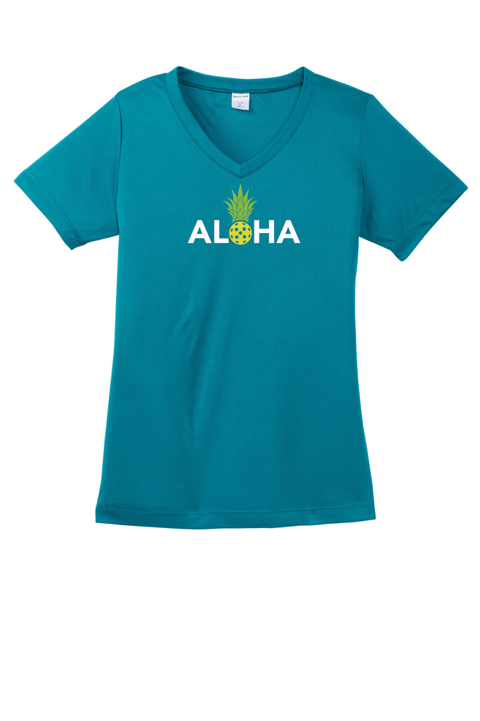 Aloha Ladies Pickleball T-Shirt