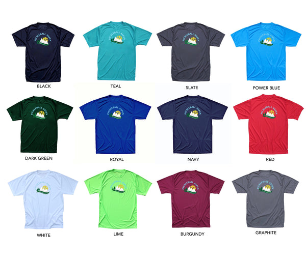 2019 Aspen Colorado Pickleball Men's Performance T-Shirt