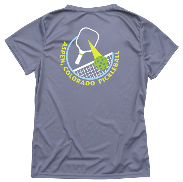 Aspen Colorado Pickleball Club Ladies & Men's Performance T-Shirt