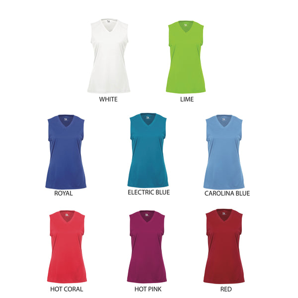 Cape Fear Pickleball Club Ladies Sleeveless Tank - Option 2