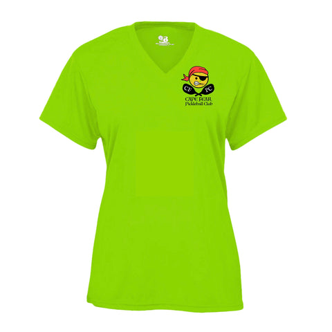 Cape Fear Pickleball Club Ladies Performance T-Shirt - Option 2