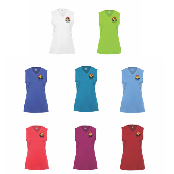 Cape Fear Pickleball Club Ladies Sleeveless Tank - Option 2