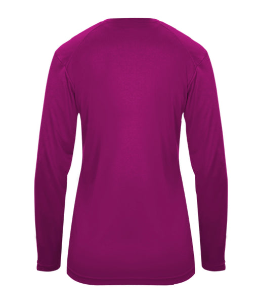 Cape Fear Pickleball Club Ladies Performance Long Sleeve T-Shirt - Option 2