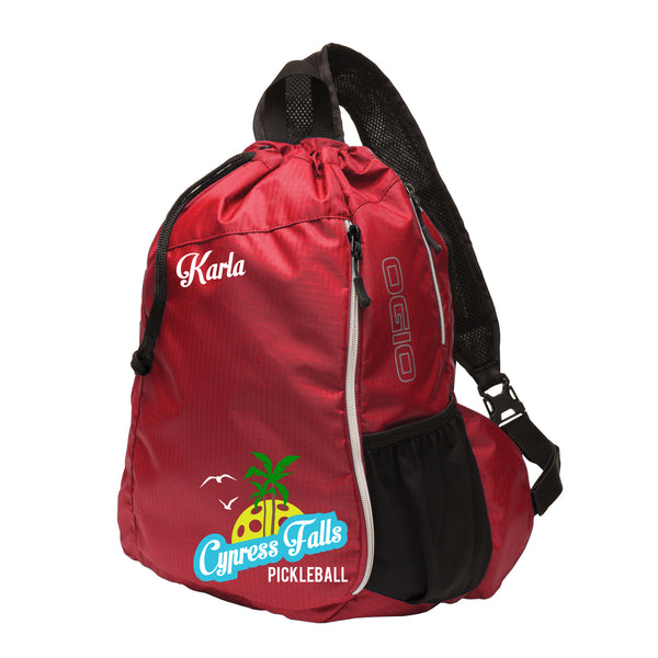 Cypress Falls Pickleball Sling Bag - OGIO® Pickleball Bag - Pickleball Sports Bag