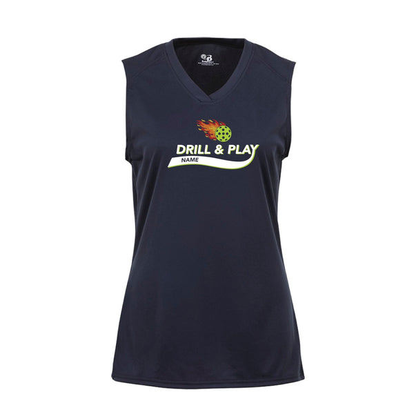 Drill & Play Ladies Performance Sleeveless Tank