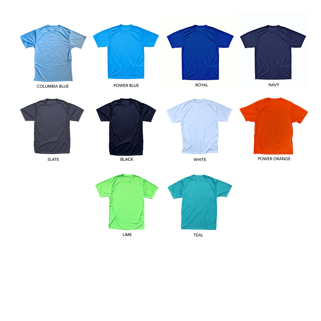 Las Cruces Men's Performance Let it Bounce Pickleball T-Shirt