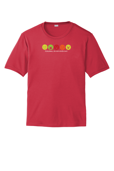 Pickleball Emotions! Men's T-Shirt - Performance T-shirt - Men's T-shirt - Pickleball gift - Pickleball clothing - Pickleball T
