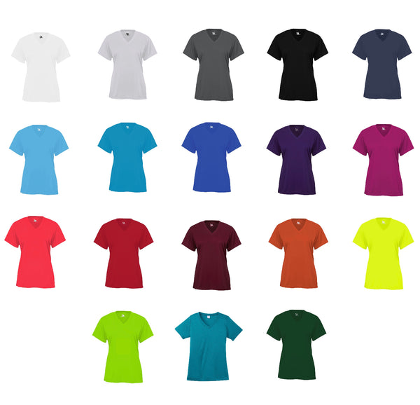 GVR Pickleball Club Ladies Performance T-Shirt - Small Front Chest Logo