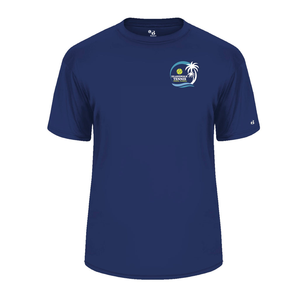 Islandwalk Tennis Men's Performance T-Shirt - Small Front Chest Logo