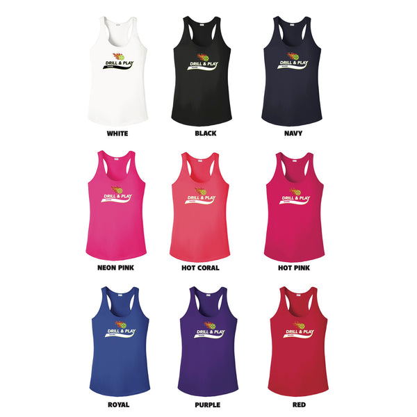 Drill & Play Ladies Performance Racerback