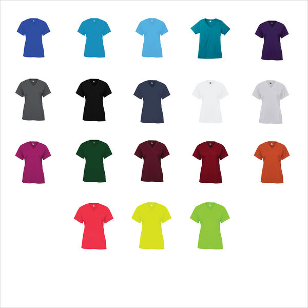 Pickleball Emoji Ladies T-Shirt - Performance Dri-Fit