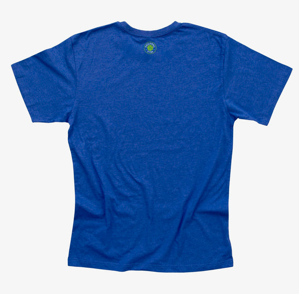 Aspen Pickleball Men's Vintage Casual Cotton Blend T-Shirt - Front Chest Logo