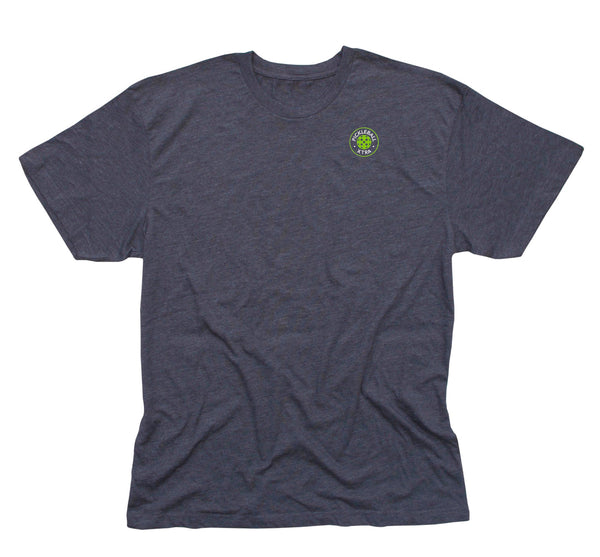 Aspen Pickleball Men's Vintage Casual Cotton Blend T-Shirt - Back Logo