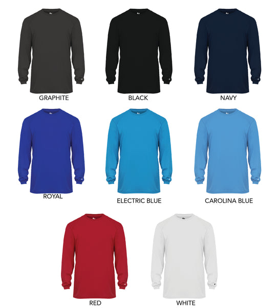 The Villages Water Volleyball Men's Long Sleeve Performance Shirt