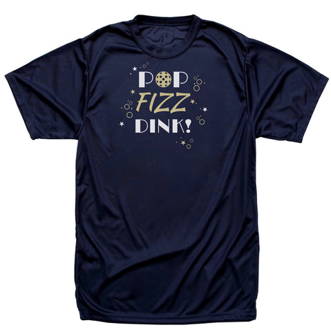 POP Fizz Dink! Pickleball New Year T-Shirt - Men's Performance T-shirt