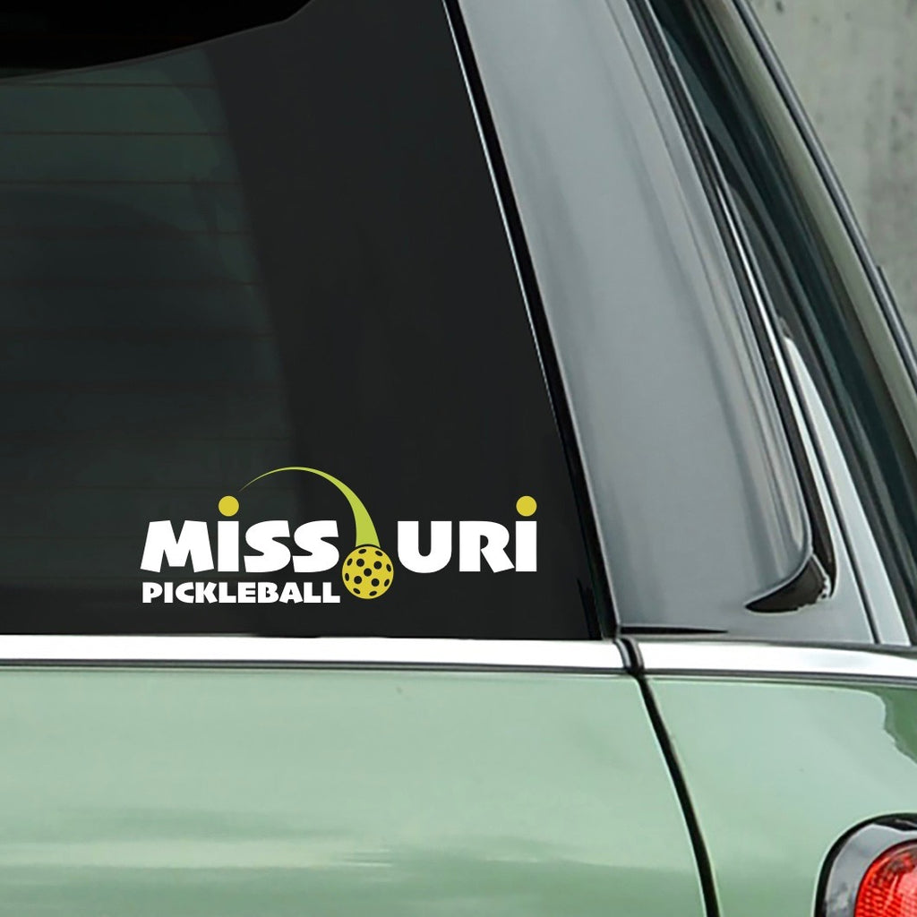 Missouri Pickleball Decal #5- Bumper Sticker