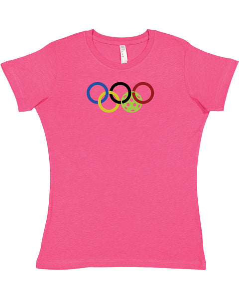 Olympic Pickleball Ladies Casual T-Shirt