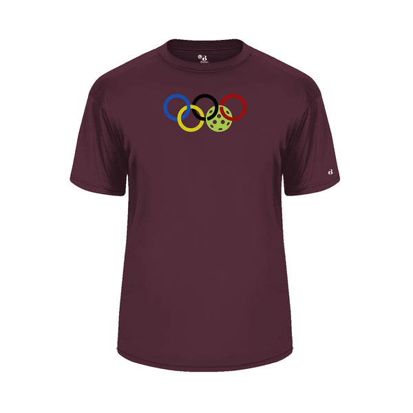 Olympic Pickleball Mens Performance T-Shirt