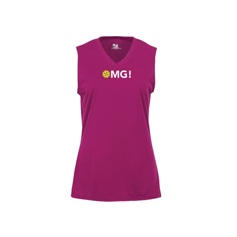 OMG! Pickleball Tank - Ladies Performance Tank - Ladies Dri-Fit Tank